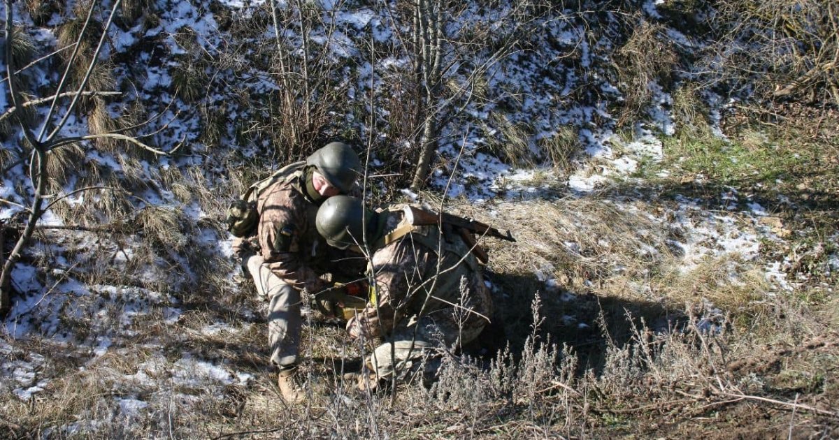 Soldiers of the Russian army are sent to attack in the Avdiivka region ...