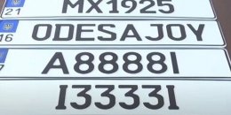 Personalized car plates