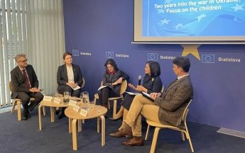"Unbreakable Children. I'm Waiting." The online.ua film about Ukrainian children's life in wartime was presented in Slovakia