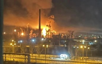 Атака БпЛА по НПЗ в РФ