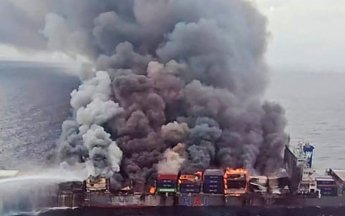 Ще на одному російському танкері спалахнула пожежа