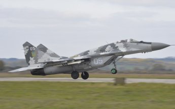 a fighter jet
