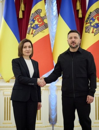 Санду та Зеленський