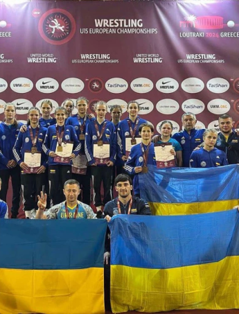 Львівські спортсменки опинились у трійці найсильніших на чемпіонаті Європи з боротьби