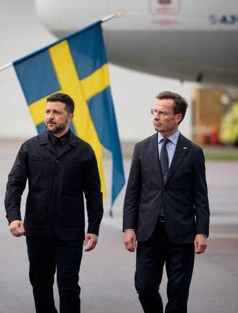 Зеленський та Крістерссон
