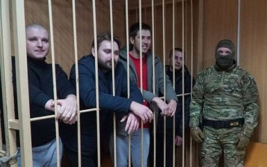 У Росії повідомили, коли полонені моряки повернуться в Україну