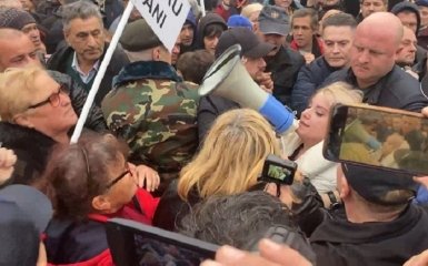 На проросійських протестах у Молдові затримали десятки людей
