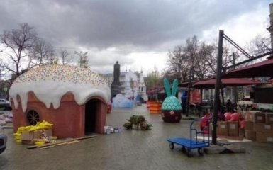 В России не смогли обойтись без безумия и на Пасху: опубликовано фото