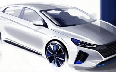 Hyundai опубликовала новые тизеры Ioniq (2 фото)