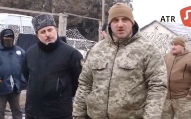 Інцидент з кримськотатарським батальйоном: з'явилося відео вибачень офіцера ЗСУ