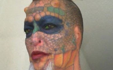 Трансгендер із США перетворив себе на дракона: опубліковані шокуючі фото