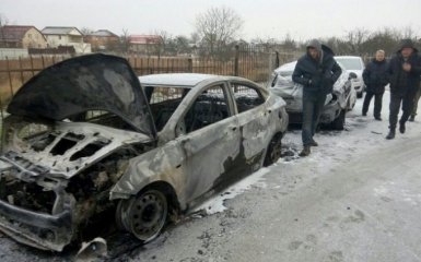 Підпали авто під Києвом: з'явилися нові подробиці