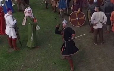 В сети появилось неожиданное видео сурового "русского мира"