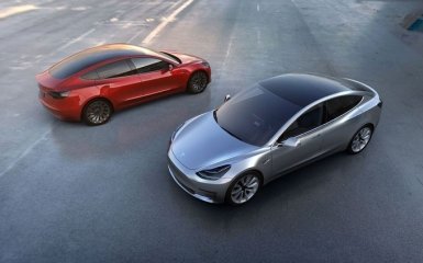 Tesla представила новый электромобиль Model 3: опубликовано фото и видео