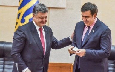В России рассказали, мог ли "коварный" Порошенко использовать Саакашвили