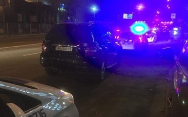 В Киеве пьяные "СБУшники" устроили гонки с полицией: появились фото