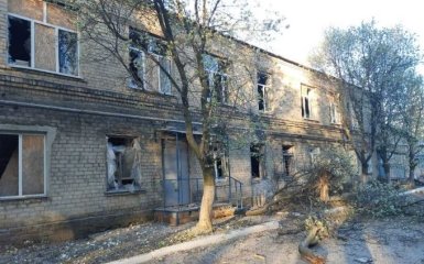 Російський агресор обстріляв коронавірусну лікарню на Донеччині