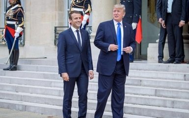 Трамп пригрозив Франції «через дурість Макрона»