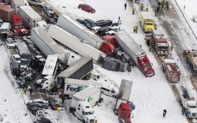 Через погану погоду в США сталася масштабна ДТП: є загиблі