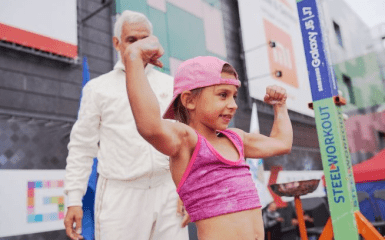 Семилетняя девочка установила мировой рекорд по подтягиваниям
