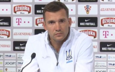 Хорватия - Украина: видео пресс-конференции Андрея Шевченко