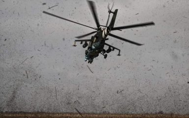 Генштаб показал уничтожение позиций армии РФ вертолетами ВСУ