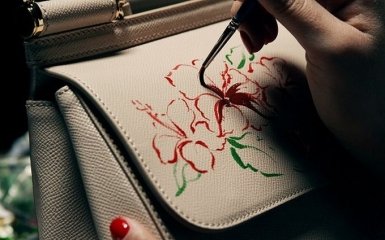 Sicily Bag: в Києві на 8 березня художник з Італії розмалює сумки Dolce & Gabbana