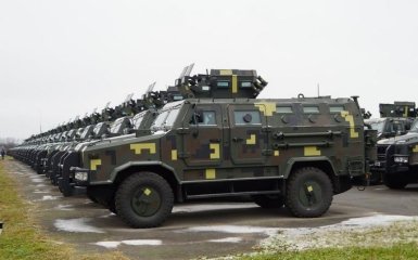 Украинская армия получила крупную партию бронеавтомобилей