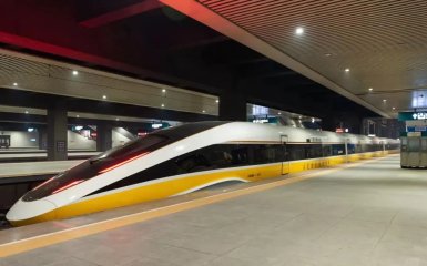 Китайский поезд CR450