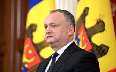 Додон розповів, як Молдова буде вирішувати питання Придністров'я