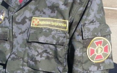 В Киеве боец Нацгвардии выстрелил себе в живот: появились подробности