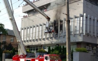 Пожар на "Интере": появились интересные детали и версии