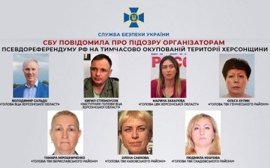 СБУ оголосила підозри 16 організаторам псевдореферендумів — список