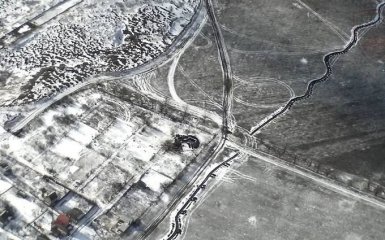 Снег помогает: беспилотник заснял интересное на Донбассе, появились фото