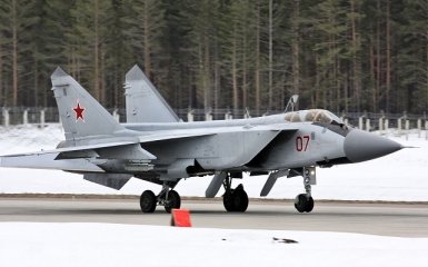 В РФ разбился истребитель МиГ-31