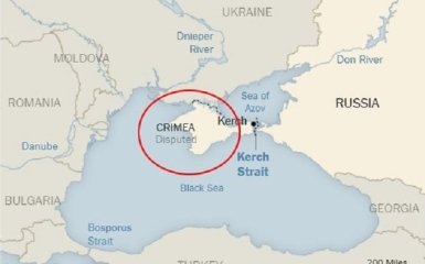 New York Times опублікував карту, на якій окупований Крим позначили як Росію