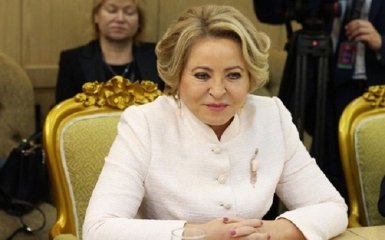 Глава Совфеда РФ Матвиенко просит Украину немедленно начать переговоры с Россией