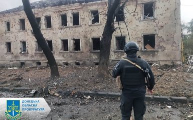 Наслідки обстрілів на Донеччині