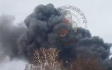 У Каховці спалахнула масштабна пожежа