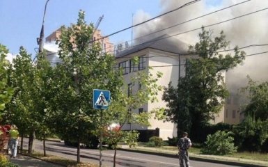 Розкрито таємницю гучної пожежі в окупованому Донецьку