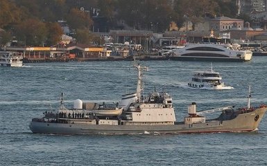 Российский военный корабль потерпел крушение у берегов Турции: 15 моряков пропали без вести
