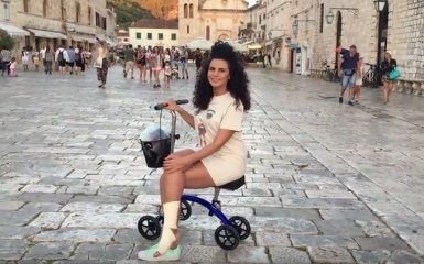 Как травмированная Каменских отдыхает в Хорватии: появилось видео