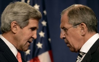 Відомий карикатурист зобразив українського Керрі і сирійського Лаврова