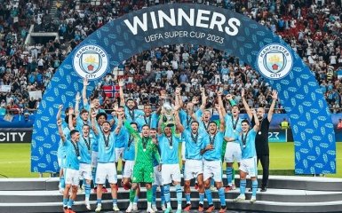 "Манчестер Сити" впервые в истории завоевал Суперкубок УЕФА