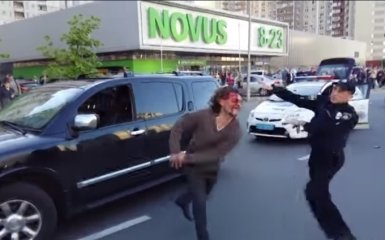 У Києві п'яний олімпійський чемпіон побився з поліцією: з'явилося відео