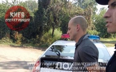 Громкий инцидент с прокурором в Киеве: появилось фото задержанного