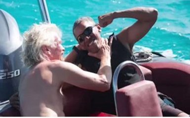 Видео отдыха Обамы с известным миллиардером впечатлило сеть