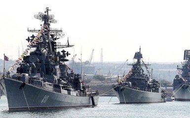 Росія направила до берегів Сирії найпотужніше угруповання бойових кораблів