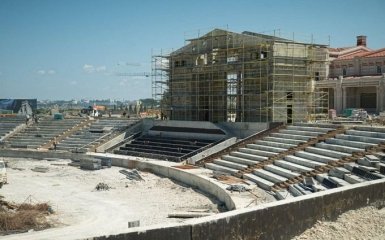 Российские оккупанты строят "амфитеатр" в заповеднике Херсонес Таврический