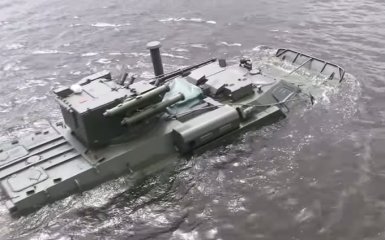Новый украинский броневик испытали на воде: опубликовано видео